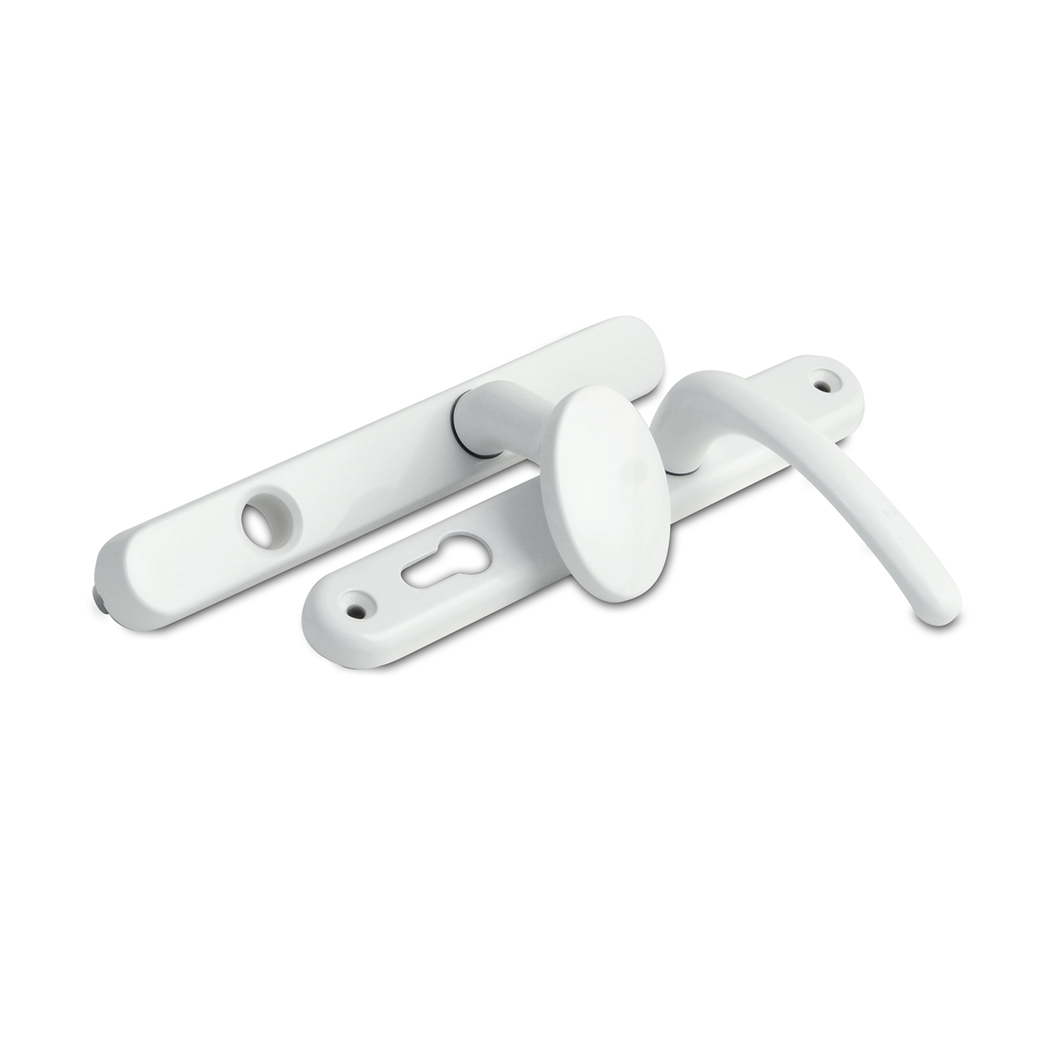 Berwick High Security Sprung Offset Lever Pad Door Handle Berwick High Security Sprung Offset Lever Pad Door Handle