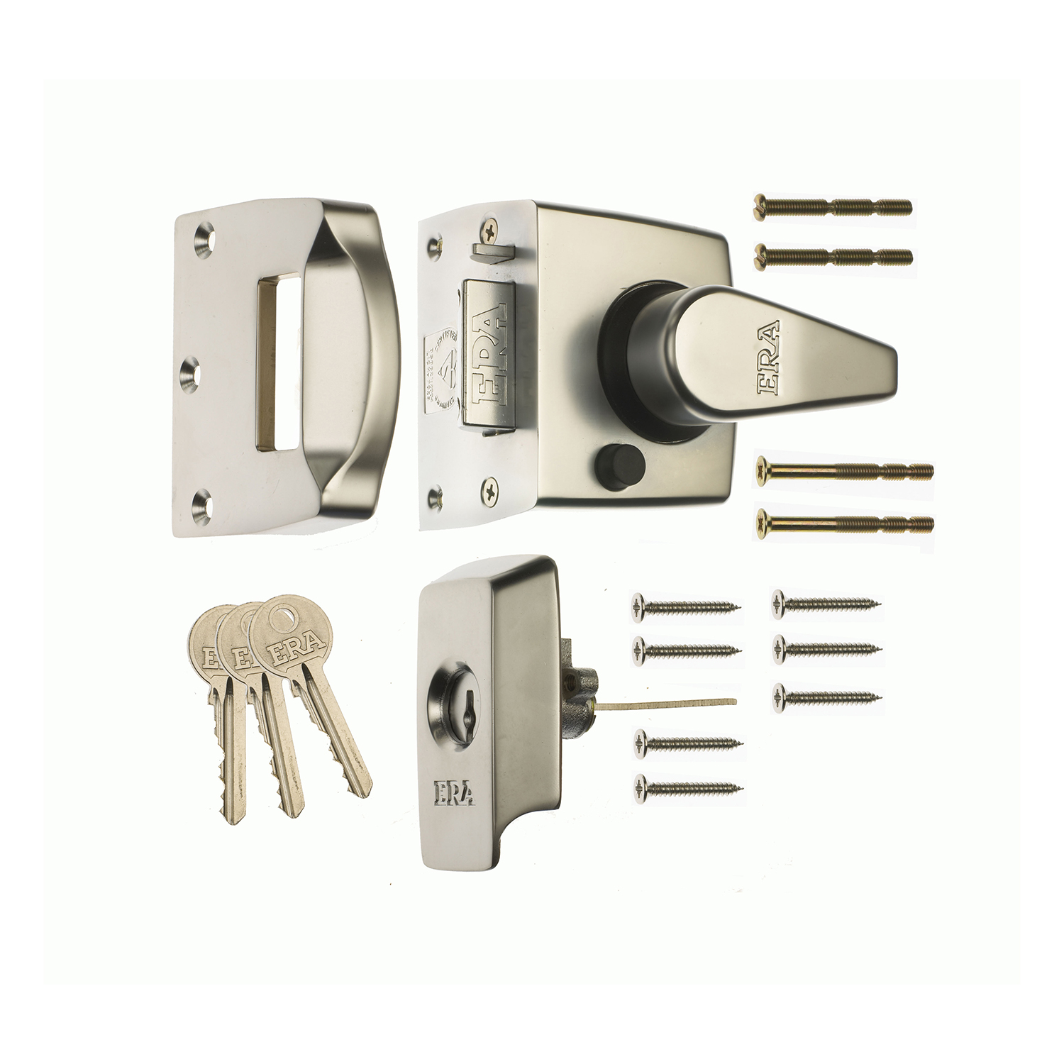 British Standard Keyless Egress Nightlatch Door Lock British Standard Keyless Egress Nightlatch Door Lock