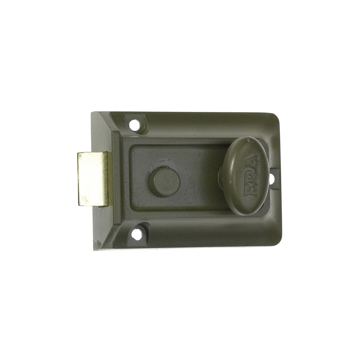 Traditional Nightlatch Door Lock - Case Only, Brass Traditional Nightlatch Door Lock - Case Only, Brass
